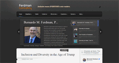 Desktop Screenshot of ferdmanconsulting.com